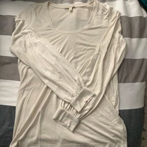White/cream Express long sleeved top